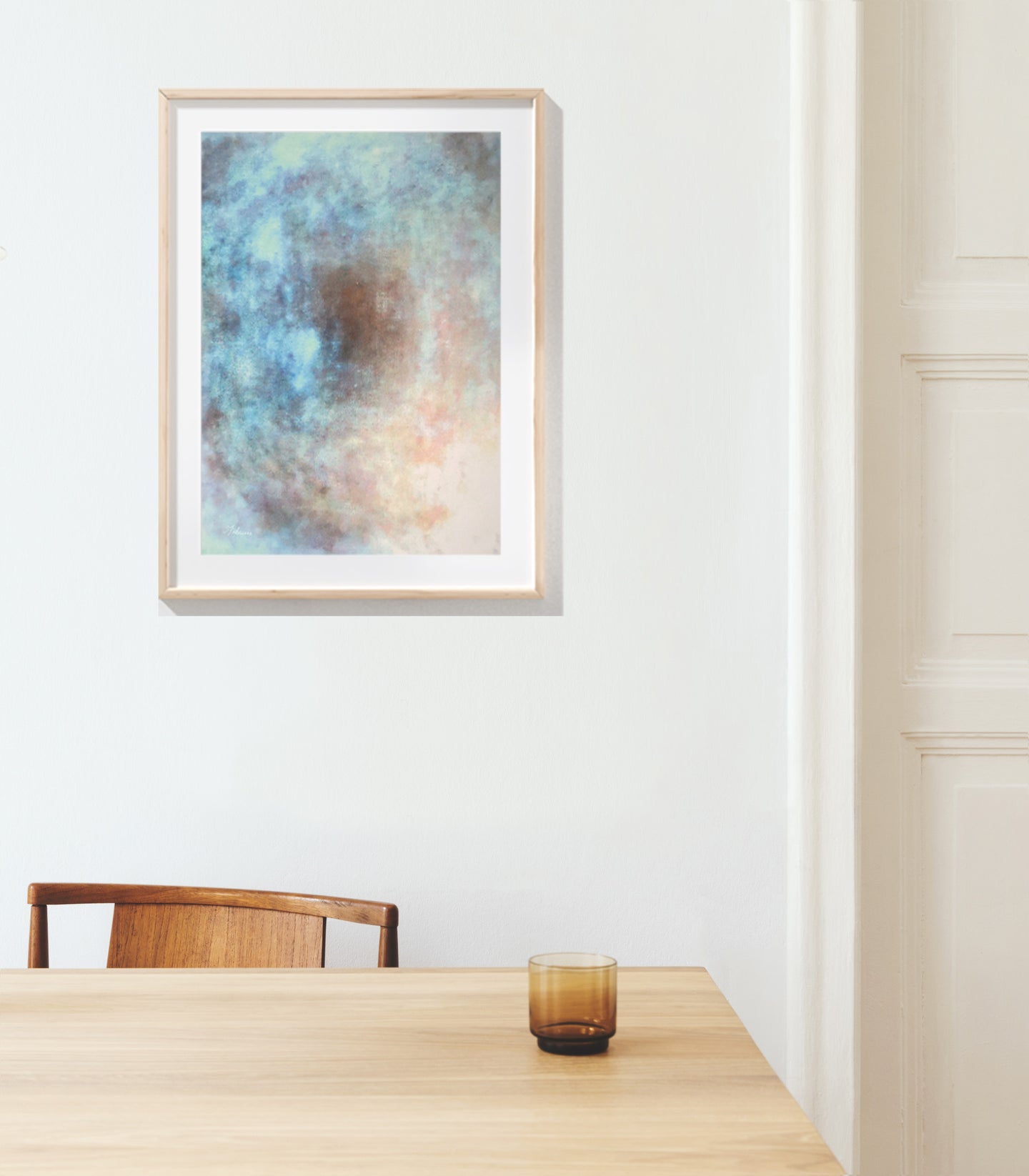 Fine Art print 'Inner light blue" TRUTH